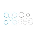 Kit reparatie cilindru hidraulic telescopic pentru remorca 7T, 3 trepte