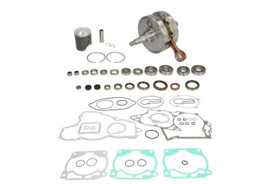 Engine repair kit. tłok STD (a set of gaskets with seals. crankshaft. gearbox bearing. piston. shaft bearing. water pump and shaft repair kit) KTM SX foto