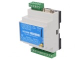 Telemetric GSM/GPRS pentru șină DIN cu antenă 8-30VDC