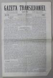 GAZETA TRANSILVANIEI , BRASOV , REDACTOR IACOB MURESIANU , ANUL XL , NR. 82 , 1 NOIEMBRIE , 1877