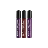 Set 3 Rujuri Lichide Mate, NYX Professional Makeup, Liquid Suede Cream, 10