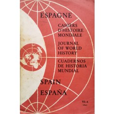 Cahiers D&#039;histoire Mondiale Jurnal Of World History Vol. 4 - Colectiv , D496