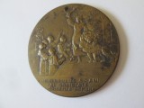 Rara! Medalia Jubileul de 60(nu 50) ani al societăței Tinerimea Rom&acirc;nă 1878-1938