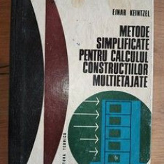 Metode simplificate pentru calculul constructiilor multietajate- Einar Keintzel