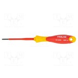 Şurubelniţă izolată plată PROLINE SL 3 100mm VDE IEC 60900 m&acirc;ner antialunecare