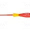 Şurubelniţă izolată plată PROLINE SL 3 100mm VDE IEC 60900 m&acirc;ner antialunecare