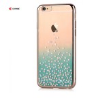 Husa Phone 6/6S Comma Unique Polka (Cristale Swarovski) + Cablu date cadou