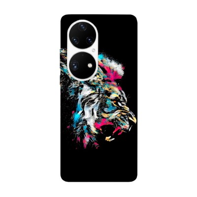 Husa compatibila cu Huawei Nova Y70 model Lion roar, Silicon, TPU, Viceversa foto