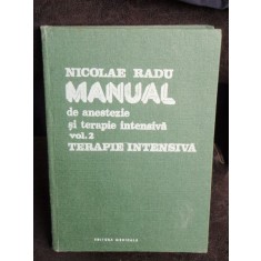 MANUAL DE ANESTEZIE SI TERAPIE INTENSIVA - NICOLAE RADU