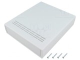 Carcasă ventilată ABS gri 150x178x40mm, MASZCZYK