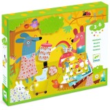 Atelier creativ Colaj cu spuma autoadeziva, Djeco