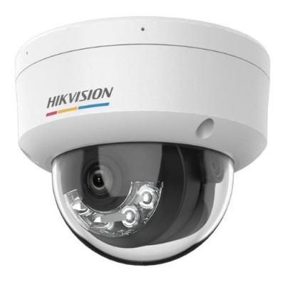 Camera supraveghere IP 4MP, lentila 4mm, IR 30m, lumina alba 30m, Microfon, PoE, ColorVu - Hikvision DS-2CD1147G2H-LIU(4mm) SafetyGuard Surveillance foto