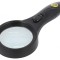 Lupă Manuală ESD cu LED și UV &Oslash;60mm 2.25x