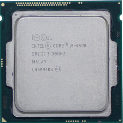 Procesor Intel Core i5-4590 3.3GHz (Up to 3.7GHz), LGA1150, Cache 6MB, Sandy Bridge Tray foto