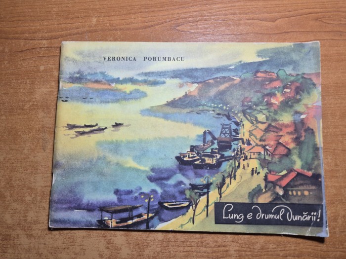 carte pentru copii - lung e drumul dunarii - din anul 1964