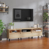 Comodă TV, stejar sonoma, 150x30x44,5 cm, lemn prelucrat, vidaXL