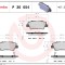 BREMBO P 30 054 PRIME LINE set placute frana,frana disc