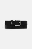 HUGO curea de piele culoarea negru, 50552777