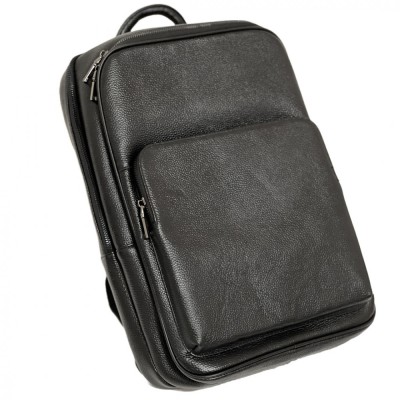 Rucsac Barbati Piele Elegant Multifunctional, Stil Casual, Office: Ideal pentru laptop, calatorii, 40x30x13 cm foto