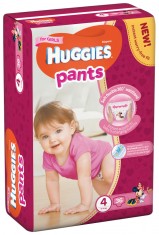 Scutece-chilotel Huggies Jumbo Pack, Nr.4, Fete, 9-14 kg, 36 buc