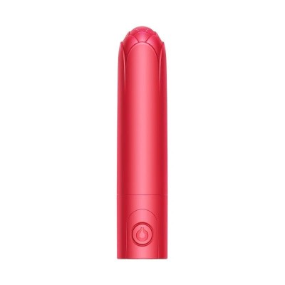 Mini vibrator Flower Bud Rosu foto