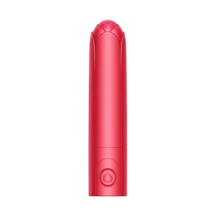 Mini vibrator Flower Bud Rosu