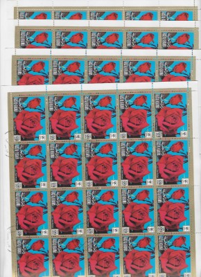 RAS AL KHAIMA-LOT 6 COLI STAMPILATE foto