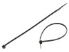 Colier de str&acirc;ngere poliamidă neagră 540mm 7,8mm