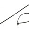 Colier de str&acirc;ngere poliamidă neagră 540mm 7,8mm
