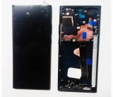 Display ecran cu Touchscreen si Rama pentru Samsung Note 20 Ultra 5G, N986, OLED, Negru, Compatibil