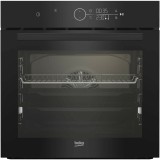 Cuptor incorporabil Beko BBIM17401BCS, Electric, 72 l, Autocuratare catalitica, 3D Cooking, Soft close door, Display LED, Booster, Clasa A++, Negru/In