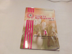 GAZETA MATEMATICA ,NR 3 /2019 foto