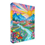 Puzzle Black Sea Sub razele culorilor - 1000 de piese