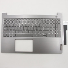 Carcasa superioara cu tastatura palmrest Laptop, Lenovo, ThinkBook 15-IML Type 20RW, 5CB0W45244, 5CB0W45465, W125690448, iluminata, layout US