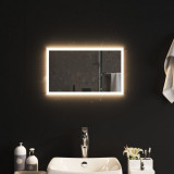 Oglinda cu LED de baie, 50x30 cm GartenMobel Dekor, vidaXL