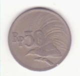 Indonezia 50 rupiah 1971 - pasărea paradisului.