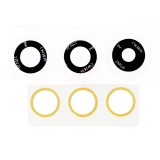 Geam Camera Motorola Moto G52 Negru, Bulk