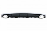 Difuzor Bara Spate si Ornamente Evacuare compatibil cu Audi A7 4G Facelift (2015+) RS7 Design doar pentru S7 S-line RDAUA74GFSL