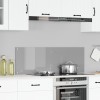 VidaXL Spate de bucătărie Gri deschis 120 x 40 x 0.6 cm 42001307