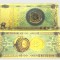 Bancnota 100 bitcoin - polimer (aurita)