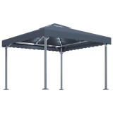 Cumpara ieftin Pavilion cu siruri de lumini LED, antracit, 300x300cm aluminiu