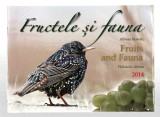Album filatelic Fructele și fauna (bilingv), 2014, &icirc;n folie