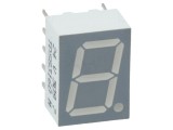 Afişaj LED cu 7 segmente, 1 cifră, verde, 10 mm