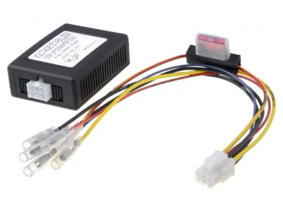 Stabilizator de Tensiune 7-12VDC cu Cabluri foto