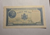 5000 lei 1945 Decembrie AUNC Frumoasa