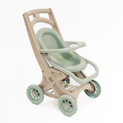 Carucior pentru papusa MyKids 0122/01eco Beige-Turquoise GreatGoods Plaything foto