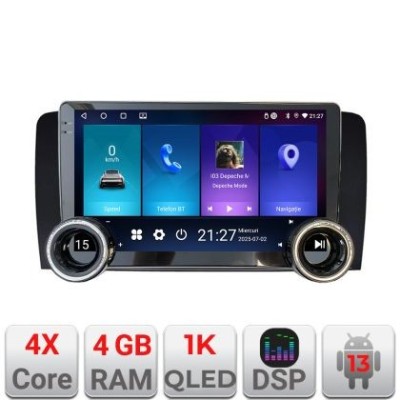 Navigatie Mercedes Clasa R Kit-215 Edotec 4+64 10.5 inch Incell 1K android Wifi 5Ghz gps internet CarStore Technology foto