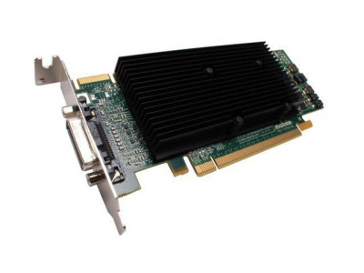 Placa video Matrox M9120-E512LPUF, 512MB GDDR2, 64 Bit, Low Profile + Cablu DMS-59 cu doua iesiri VGA NewTechnology Media foto