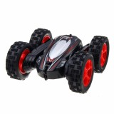 Masinuta cu telecomanda Stunt Car Double Star D828 4WD 2.4 GHz lumini led 1:24 negru