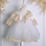 Cumpara ieftin Rochita Pentru Botez, Nobletea Dantelei - DPH39